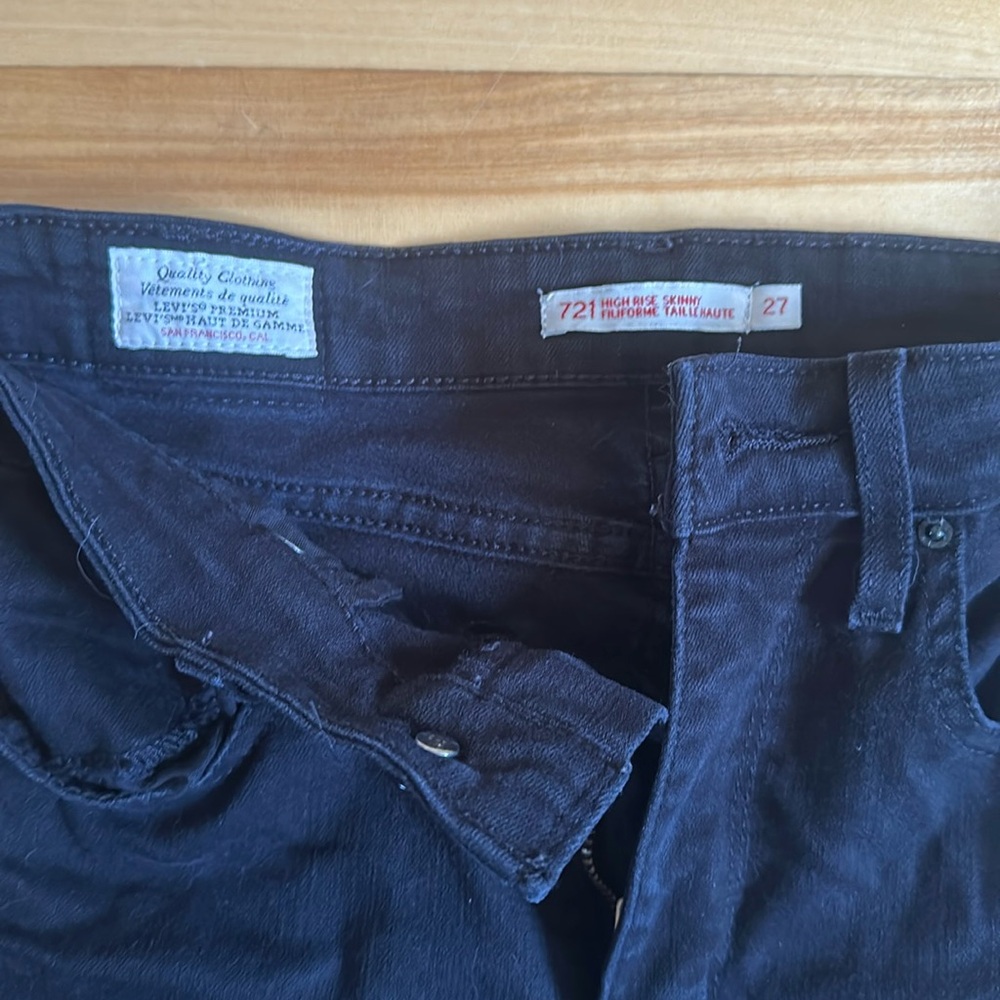 Levi’s high rise skinny jeans